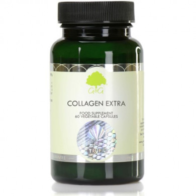 Колаген Екстра (хидролизиран рибен Колаген, Глюкозамин, MSM и Витамин С) - 60 капсули