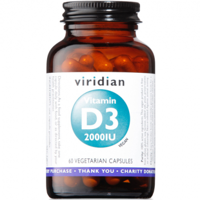 Витамин D3 (Веган) 2000IU - 60 капсули
